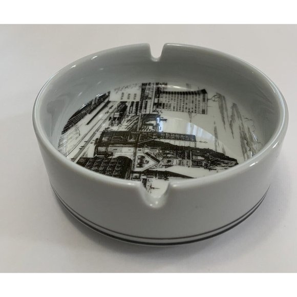 Schedel Bavaria Berlin Ash Tray Collectible Black White - Picture 6 of 9